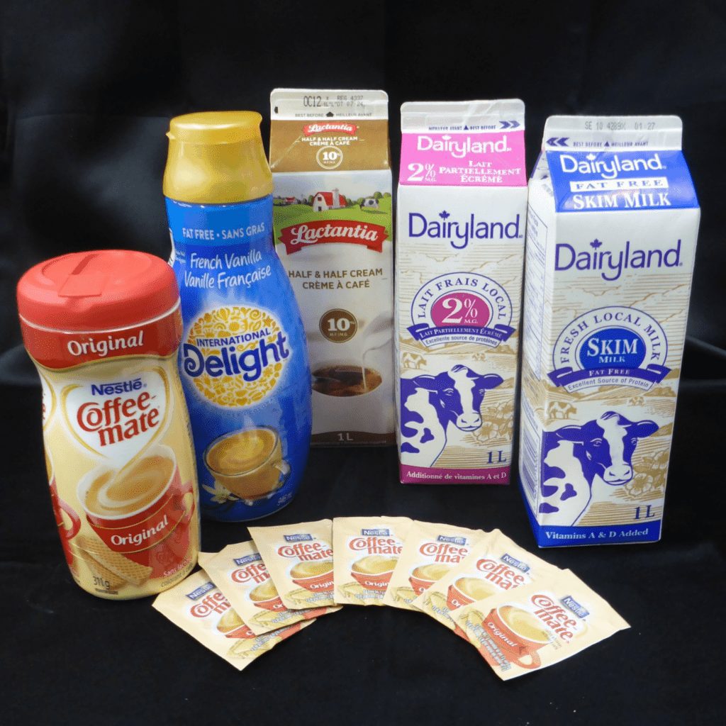 Dairy / Creamer Options