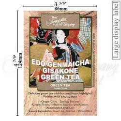 EdoGenmaicha-Label